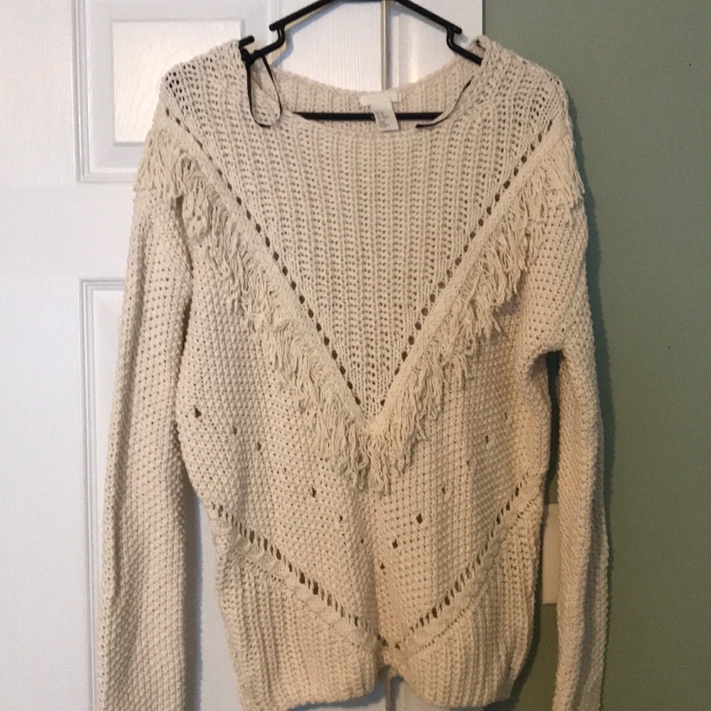 Tassel sweater